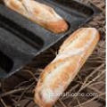 Silicone não-bastão de pão de baguete de molde de pão